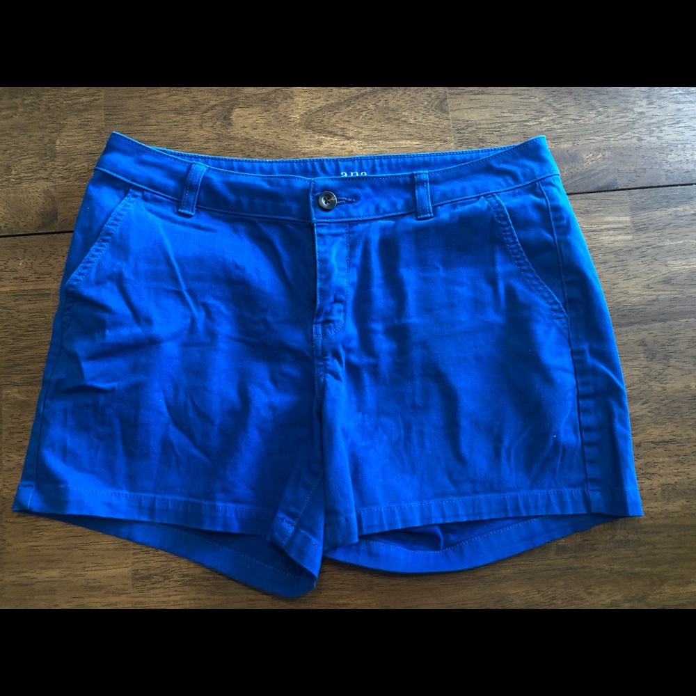 Blue shorts